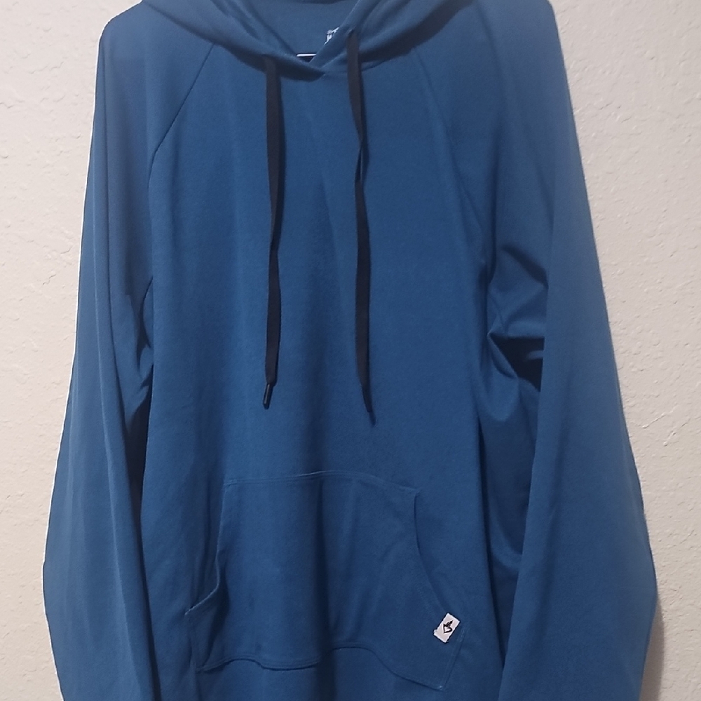 Torrid Microfleece Teal Blue Hoodie